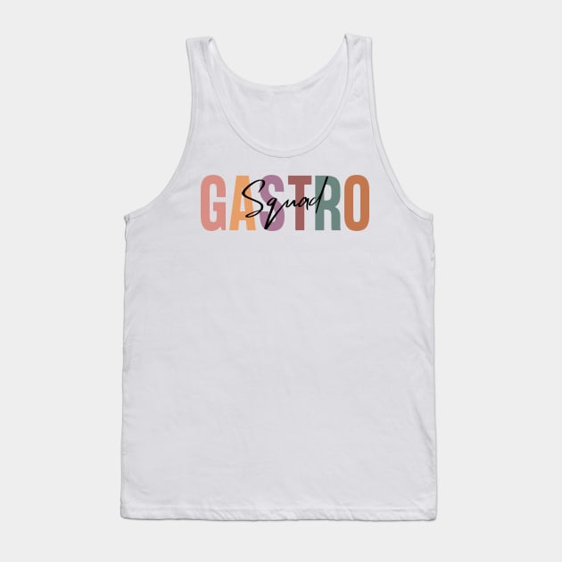 Gastro Squad, Gastroenterology Gift Tank Top by yass-art